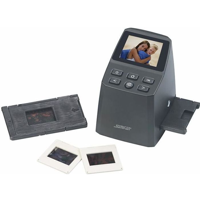 Scanner autonome 8 Mpx / 2400 dpi pour diapositives et négatifs : SD-950