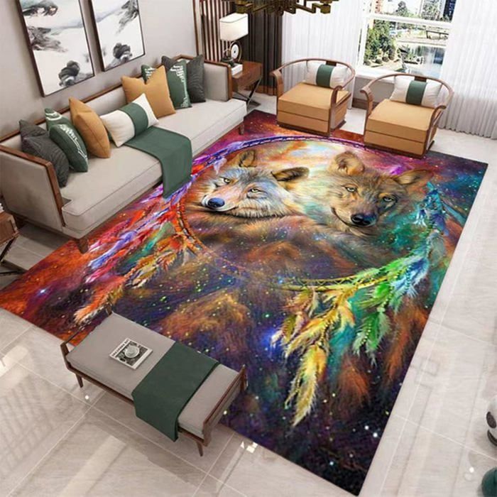 Tapis Lion Tapis Pour La Décoration De La Chambre Des Enfants, Tapis Rond Tapis Rond Maison Du Monde