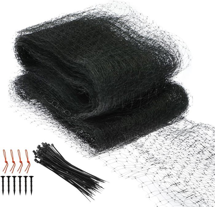 Filets Anti-insectes Pour Plantes - Lot De 4 (0,7x1 M), Avec Cordon De Serrage Et Attaches Nylon