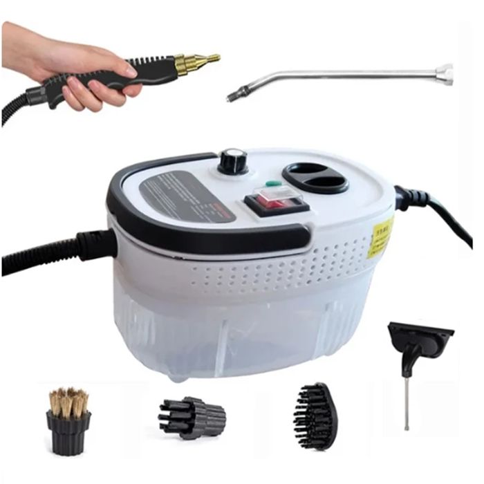 SXHY Nettoyeur Vapeur Portable 400ml – 11 Accessoires Multifonctions Pour Maison, Canapé, Voiture, Vitres Et Tissus