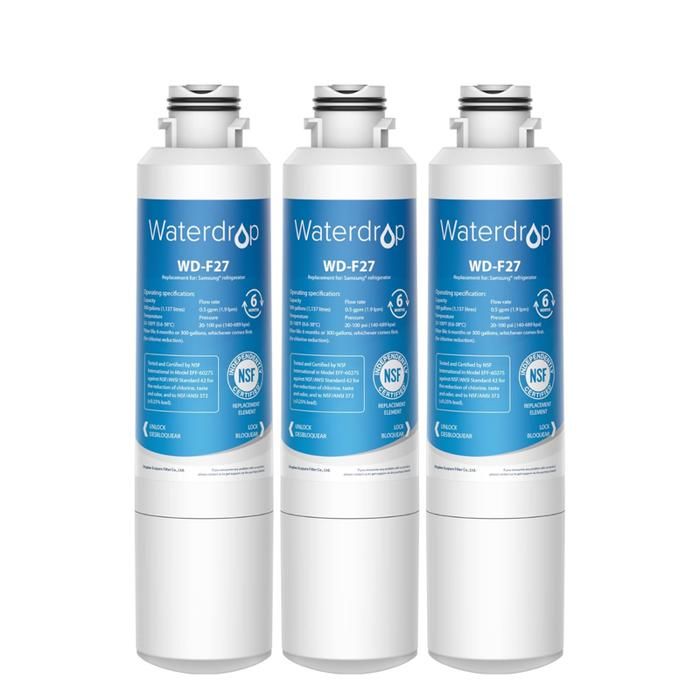 Waterdrop DA29-00020B Filtre à eau de remplacement pour Samsung® et Kenmore Filtre à eau pour réfrigérateur (3)