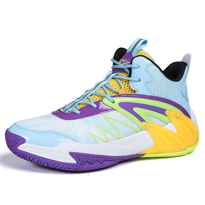 Chaussures De BasketBall Homme - HENRVIEG - Antidérapantes Sport Rembourrage Respirant