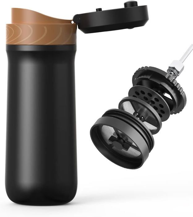 Tasse à café en acier inoxydable à double couche pour voiture, tasse à boire de l'eau - Chine Thermos voiture Cup et tasse de café Thermos prix