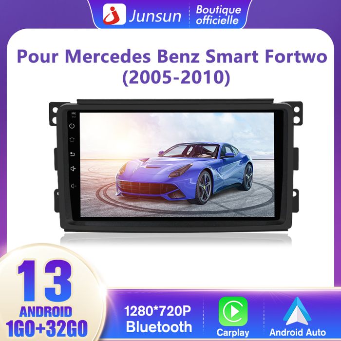 4 64G Android Autoradio für Mercedes Benz Smart Fortwo