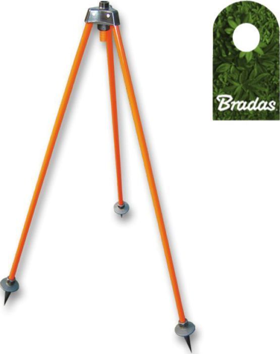 Supports pour arroseurs - Bradas - AJ647 - Trépied GZ 3/440cm - Couleur Orange - Dimensions 34 pouces