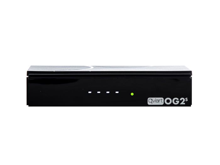 Qviart OG3WS Récepteur satellite Linux TV over IP Stalker Full HD 1080p Define OS E2 Multiroom, Xtream, YouTube, personnalisable