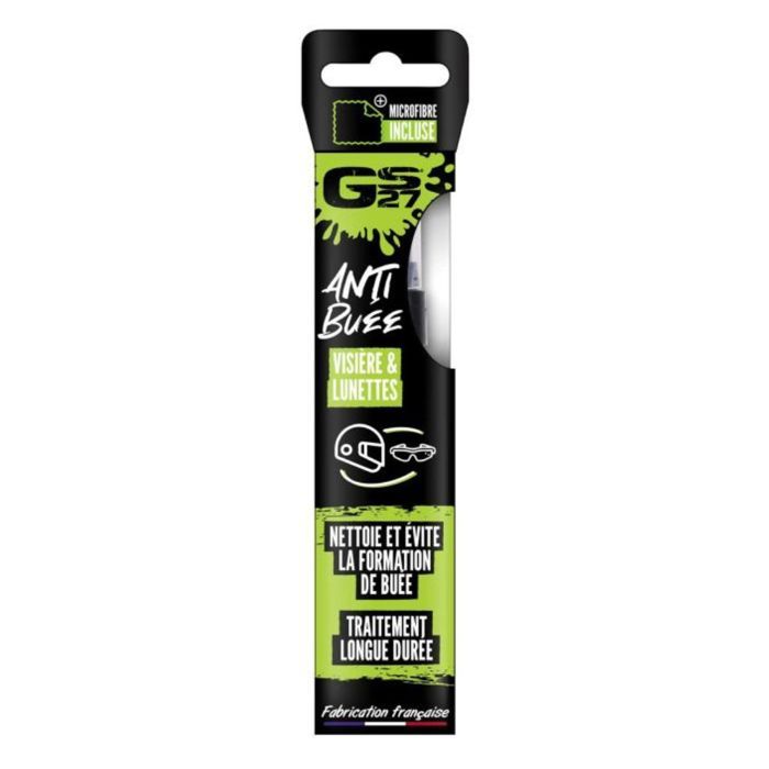 Anti buée visière et casque moto 75ml GS27