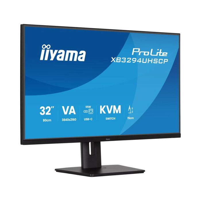 Écran Plat - IIYAMA - XB3294UHSCP B1 - 31.5 pouces - 4K Ultra HD - Noir