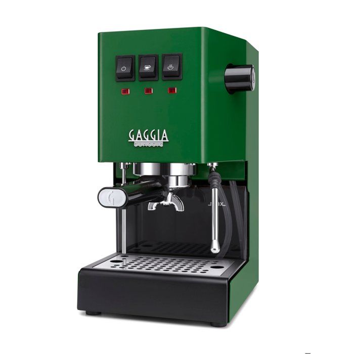 Machine expresso Gaggia Classic E24 Green – Porte-filtre – Café moulu & dosettes ESE – Produit italien - Gaggia milano