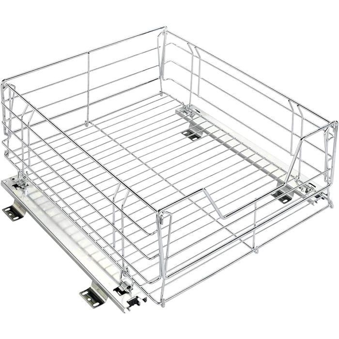 Tiroir Coulissant Cuisine pour Aménagement intérieur Pcard sur roulettes Espace Rangement Maxi