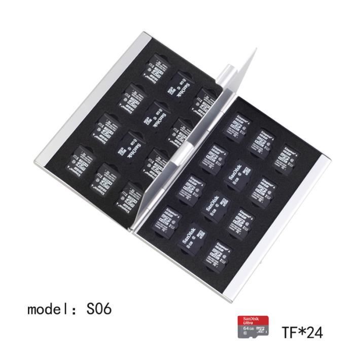 Étui En Aluminium Pour 6 Cartes Mémoire SD – Boîtier De Rangement Portable, Protection Anti-rayures – Accessoire Pratique Pour Photographes - 3