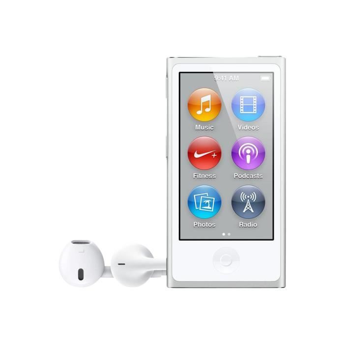 Apple iPod nano 7ème génération lecteur numérique 16 Go argenté(e)