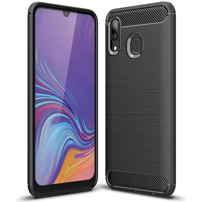 coque samsung a40 silicone avec motif