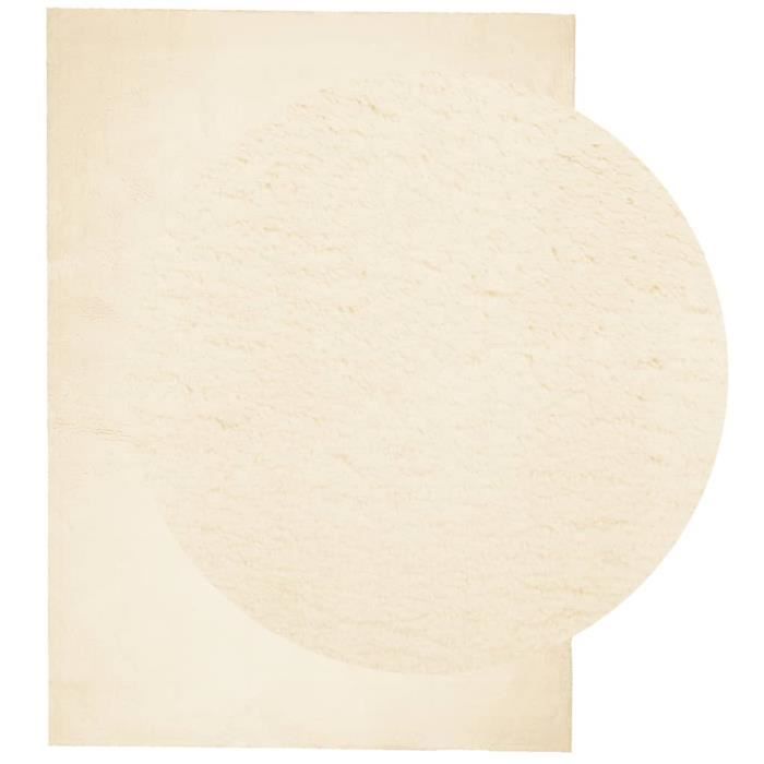 Tapis HUARTE à Poils Courts - Gris, Doux, Lavable En Machine, 100 Cm, Neuf