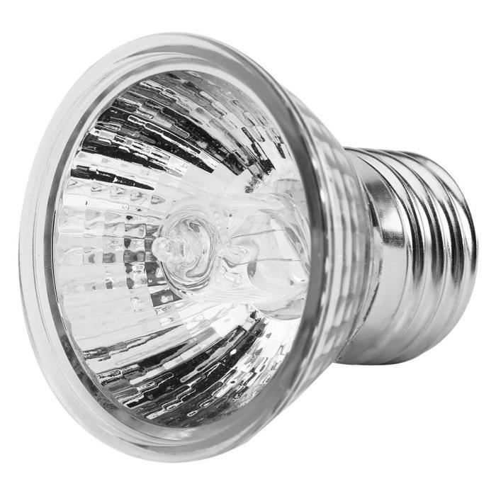 Chauffage lumière aquarium chaleur lampe accessoire pour reptile tortue lézard nouvelle 220-240V (25W)-DBA