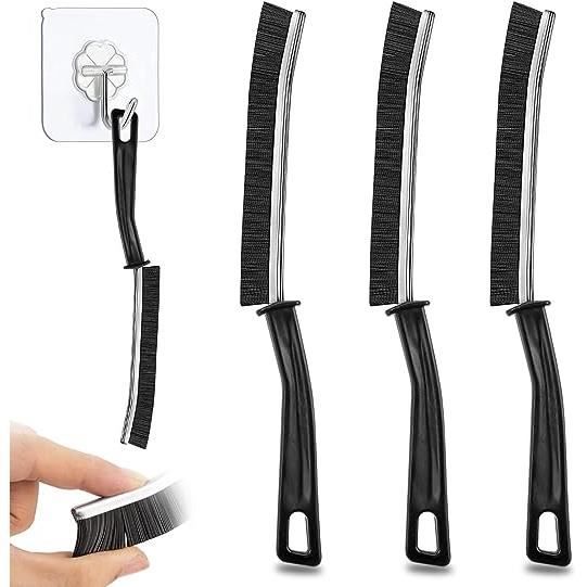 3 pièces Brosse de Nettoyage des Interstices Crevice Cleaning Brush