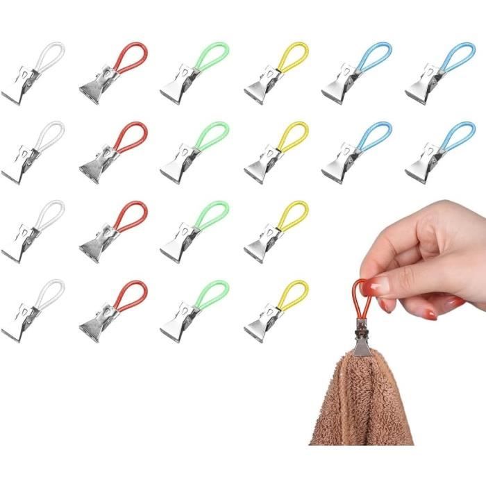 8 Pièces Pince à Serviette,Pince Torchon Solides,Accroche Torchon,Porte Torchon Cuisine Pour Serviettes Pour Cuisine Et Salle De Bain 98952233