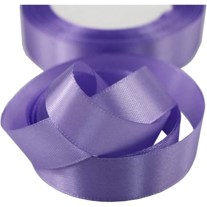 4 Rouleaux Ruban Satin Or Champagne - 20mm X 22m - Polyester - Pour Emballage Cadeau, Décoration Mariage