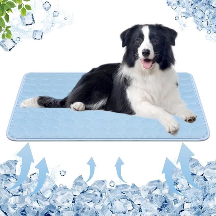 Tapis Rafraîchissant - 70x55cm - Antidérapant - Pliable - Pour Chien