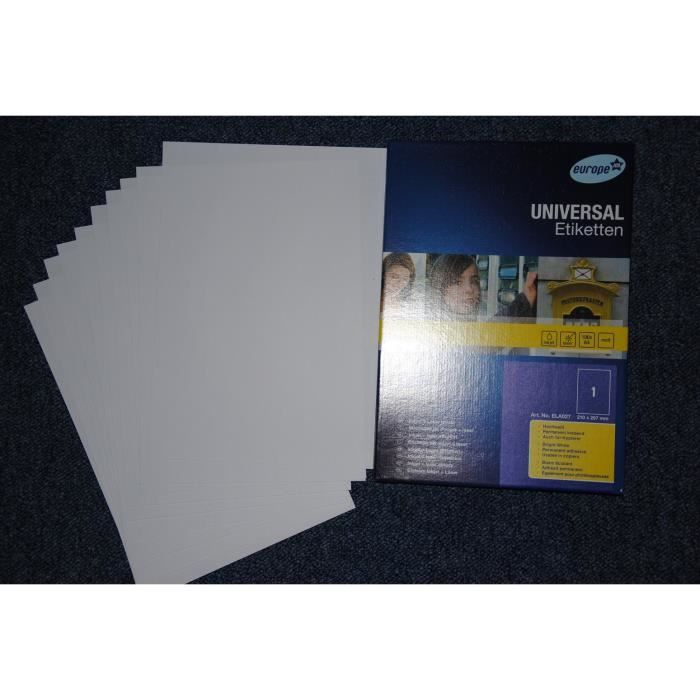 Papier autocollant a4 Achat / Vente pas cher