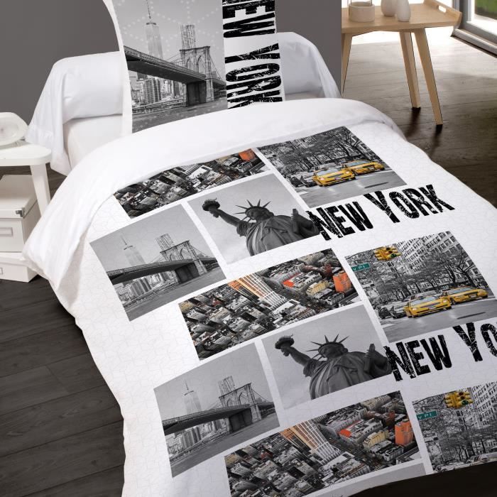 housse de couette new york