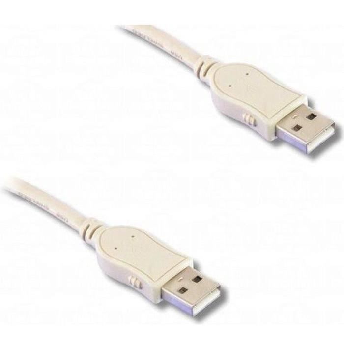 CABLING® Câble USB 3.0 de Type A Mâle vers Mâle Câble Double USB pour  Disque Dur Boîtier Externe, DVD, Refroidisseur PC Portable et - Cdiscount  Informatique