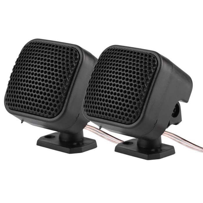 Lot De 4 Tweeters Voiture DriSentri - 500W, Dôme Haute Efficacité, Installation Facile, Pour Amélioration Audio Auto