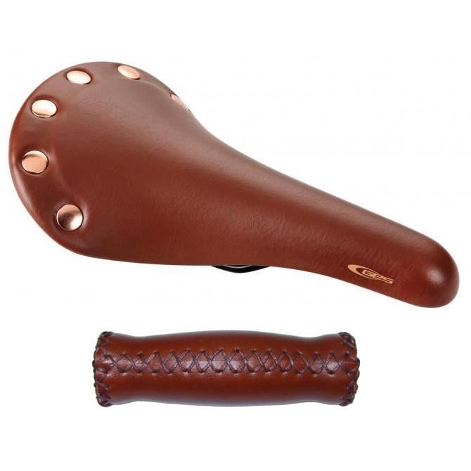 Pack Selle Vintage Couleur Marron Paire De Poignee Vintage Couleur Marron Prix Pas Cher Cdiscount