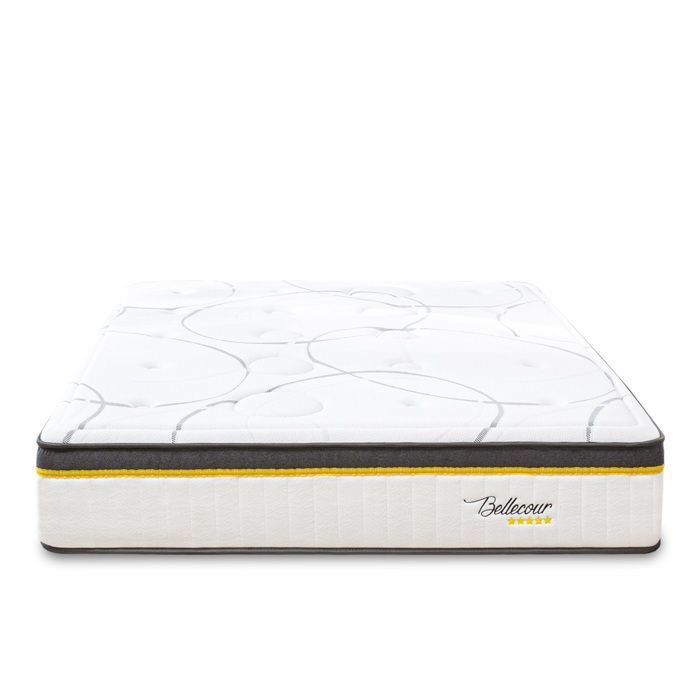 Matelas Bellecour 3.0 - Hybride ressorts ensachés + mémoire de forme - 30 cm - 160x200 cm Matelas Bellecour 3.0 - Hybride ressorts ensachés + mémoire de forme - 30 cm - 160x200 cm