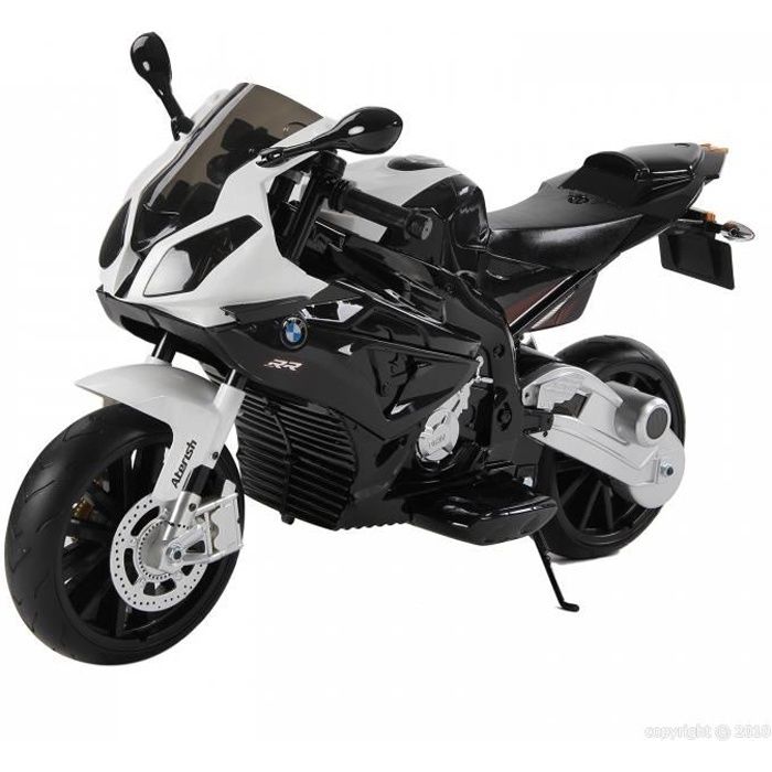 Moto électrique Enfant BMW S1000RR - Version Bleue, 2-5 Km/h, Pour 18-36 Mois