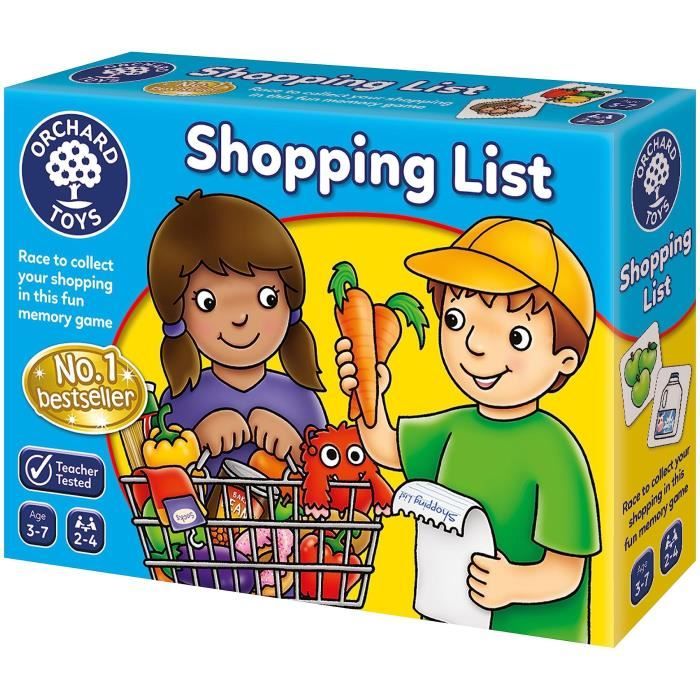 Orchard Toys - Jeu de Liste de Courses ``Shoppi…