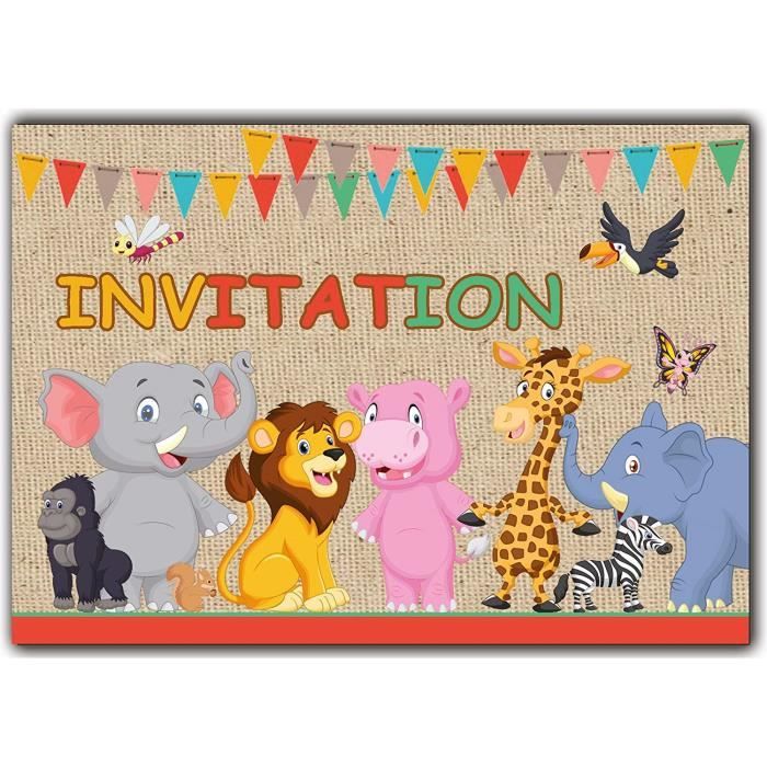 Animaux Lot De 10 Cartes En Francais D Invitation Pour Un Anniversaire Enfant Fille Garcon En Francais Invitations Jungle Roi Lio Achat Vente Faire Part Invitation Animaux Lot De 10 Cartes Cdiscount Animaux Lot De 10 Cartes En Francais D Invitation Pour Un Anniversaire Enfant Fille Garcon En Francais Invitations Jungle Roi Lio Achat Vente Faire Part Invitation Animaux Lot De 10 Cartes Cdiscount