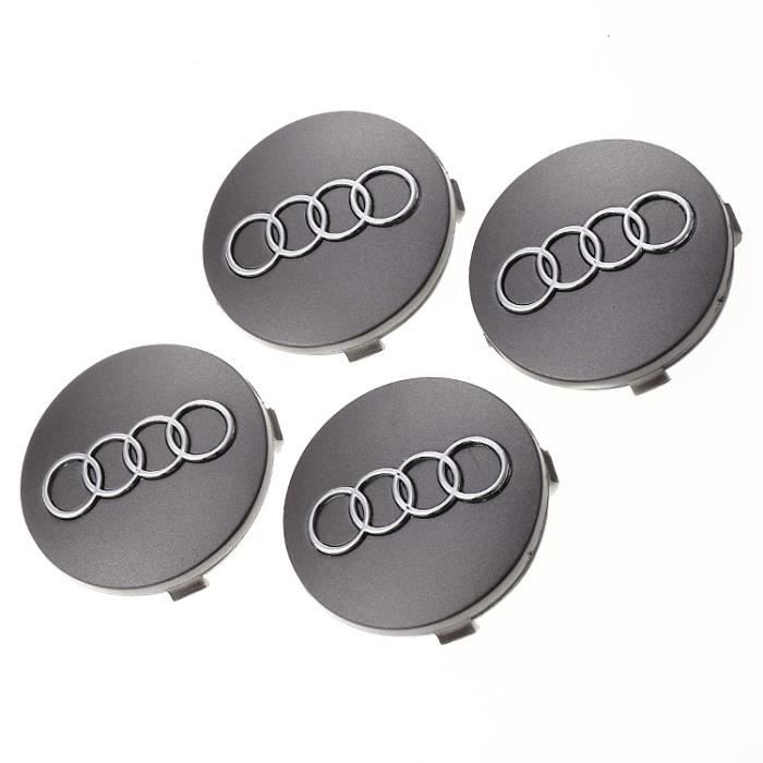 lot de 4 pièces x 60 mm par Goodealshop Logos/Cache-moyeux/Capuchons de roue pour Audi lot de 4 pièces x 60 mm par Goodealshop Logos/Cache-moyeux/Capuchons de roue pour Audi