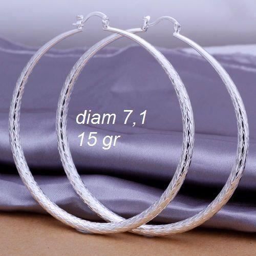 Boucles D'oreilles Créoles Enfants Jayare - Argent 925, Motif Pâquerette Multicolore, Hypoallergéniques, écrin Cadeau