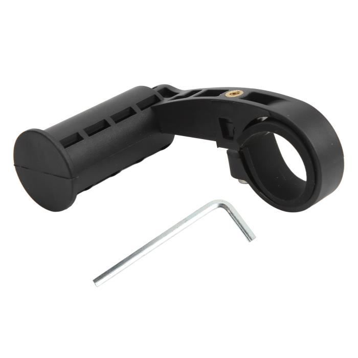 Rallonge de guidon de vélo Extension de guidon de vélo léger Portable antidérapant noir extension de guidon de vélo pour VTT