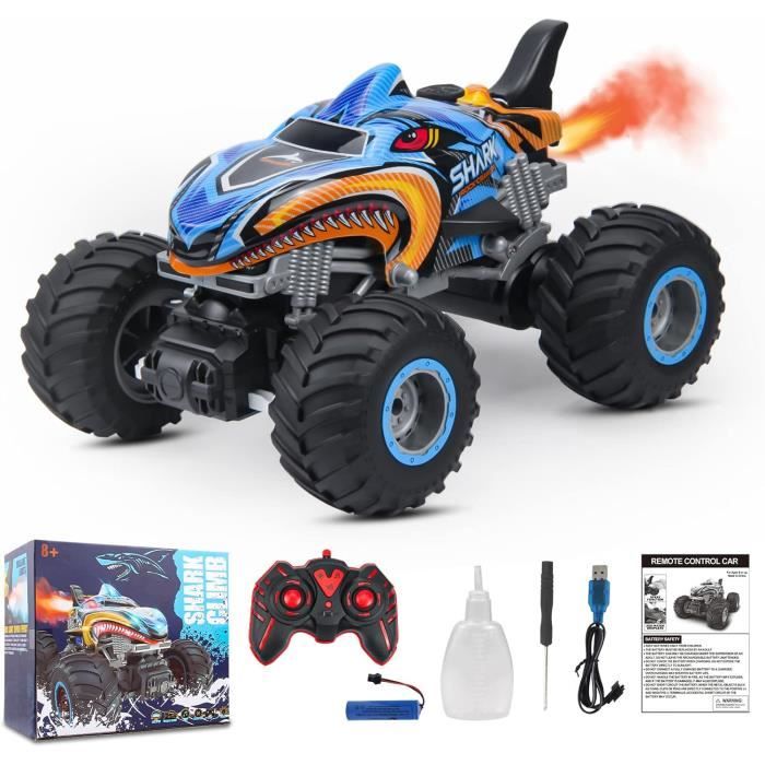 OVERMAX X-Strike - RC Voiture télécommandée - Échelle 1:16 - 20 min - 45 km- h - Portée 100 m - Lumières LED - Entraînement 4 x 4 - Cdiscount Jeux -  Jouets