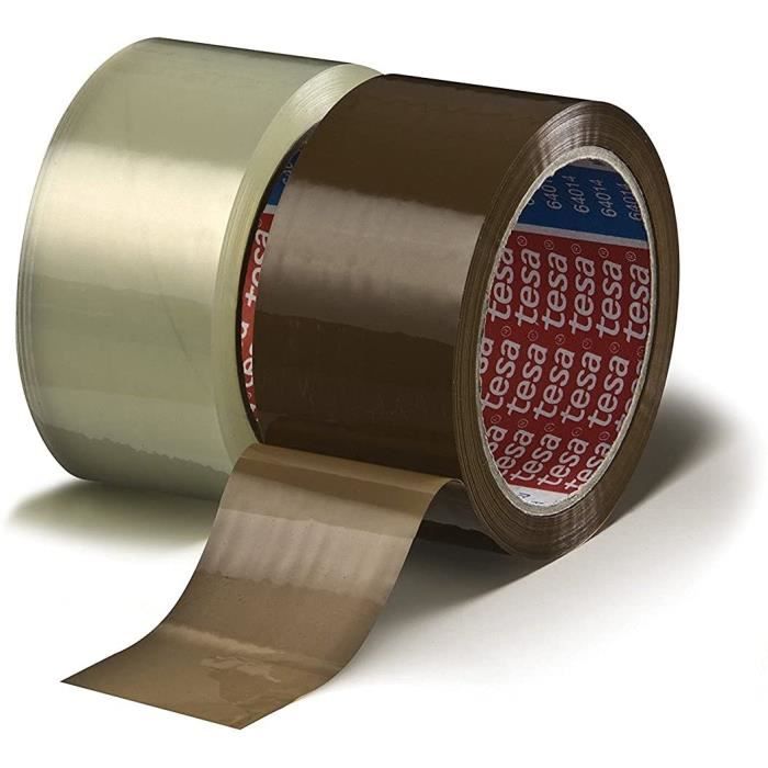 Lot De 24 Rouleaux De Ruban Adhésif Transparent 18mm X 35m - Adhésif Fort Et Résistant