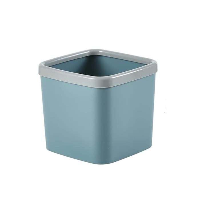Mini Poubelle De Bureau Deck Type Avec Presse - Dimensions 17.3x13.2x15 Cm