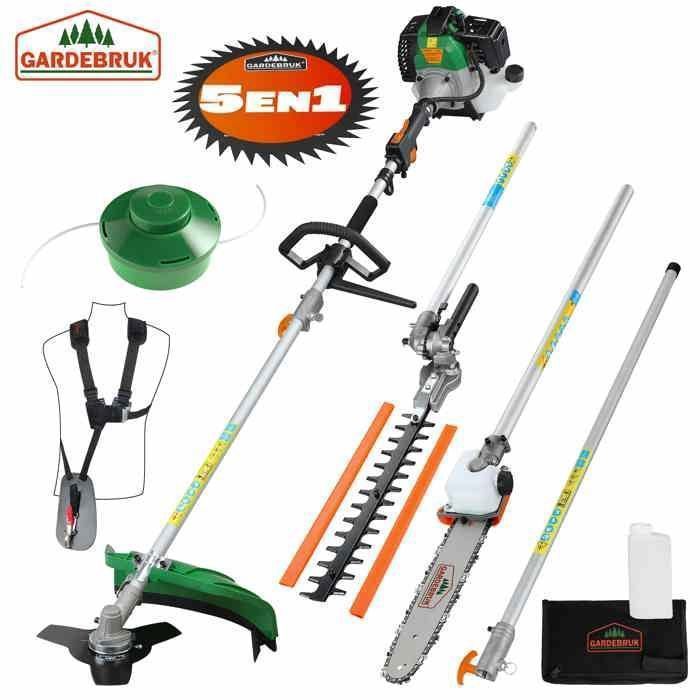 Débroussailleuse thermique GBMT520 2cv 5en1 outil de jardinage