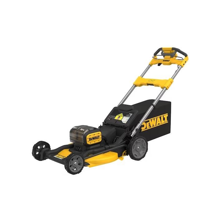 Tondeuse à gazon sans fil 2x18V largeur de coupe 53 cm auto propulsée sans batterie ni chargeur Dewalt DCMWSP156N XJ - vue 2