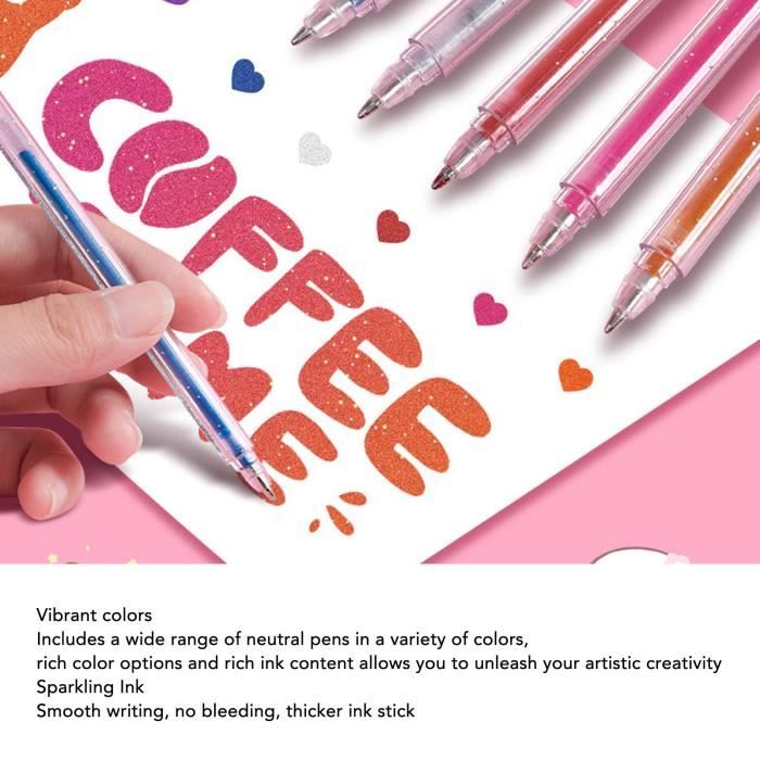 100 Stylos Rose En Vrac - Stylos Bille Rétractables Encre Noire, Idéal Sensibilisation Octobre Rose