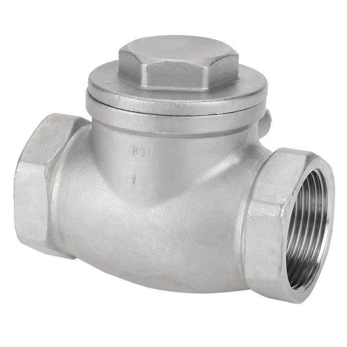 Clapet Anti-Retour 8mm Tiardey - Alliage Aluminium - Pour Essence, Diesel, Eau - Direction Flux