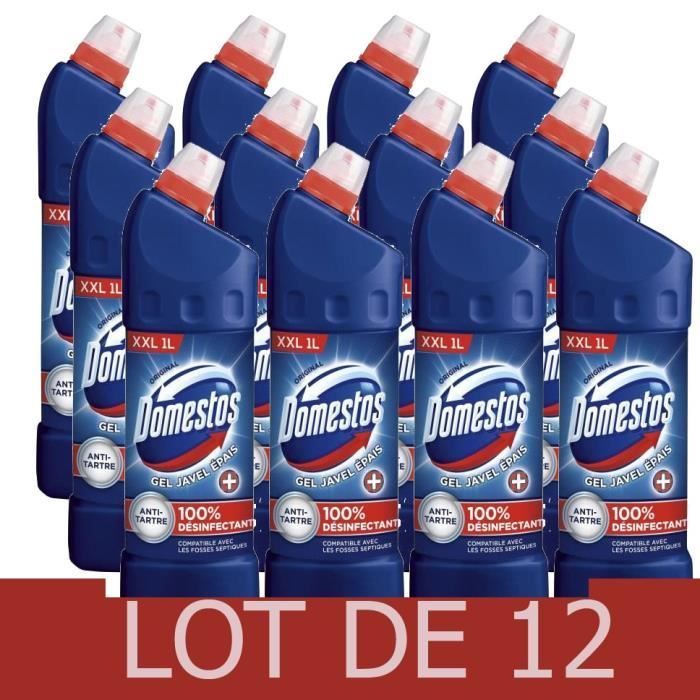 Pouce gel WC javel 1l