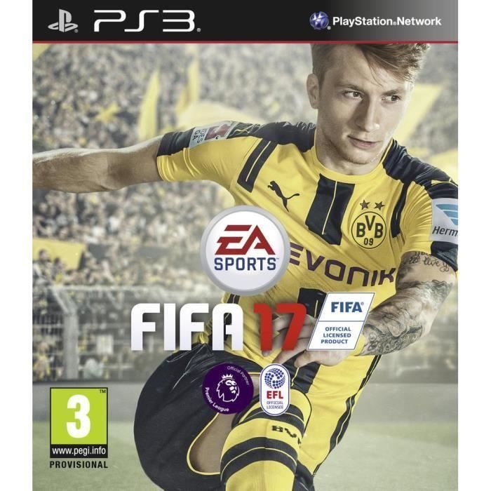 Ea Sports Electronic Arts Fifa 17 Jeu PS3