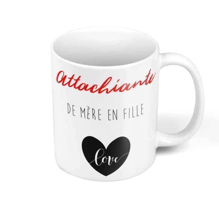 Idée Cadeau Humour T-Shirt Humour "Attachiante Depuis 20 Ans" Pour Anniversaire Femme - Coton Confiable - Cadeau Drôle Pour Fille De 20 Ans Cadeau 20 Ans