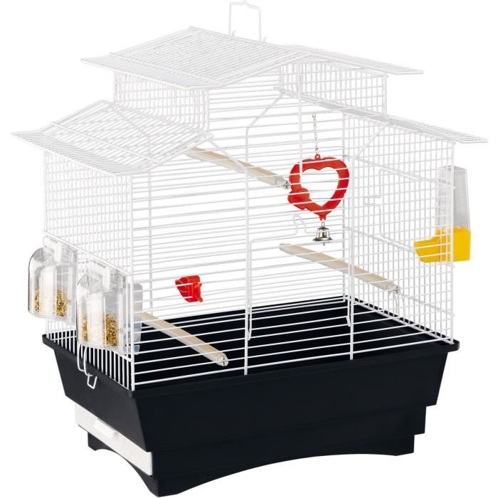 Comparer les prix de Cages pour canaris perruches oiseaux exotiques Ferplast PAGODA Blanc