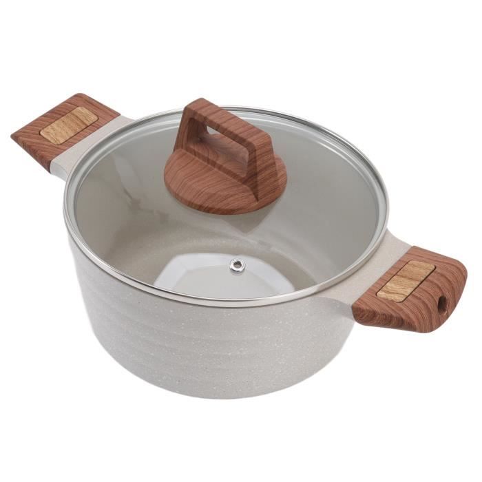 Marmite Camping Naturehike 4L - Aluminium Antiadhésif - Pour 4-6 Personnes - Léger 0.5kg
