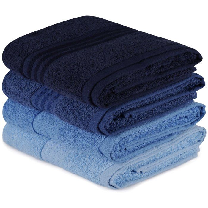Lot de 4 serviettes de toilette 50 x 90 cm - vue 5