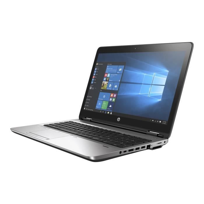 Achat PC Portable HP ProBook 650 G3 - Core i3 7100U - 2.4 GHz - Win 10 Pro 64 bits - 4 Go RAM - 500 Go HDD - graveur de DVD - 15.6" 1366 x 768 (HD) pas cher