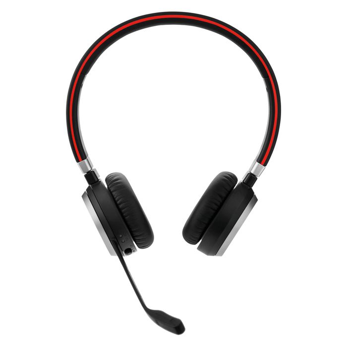 Jabra Evolve 65 SE UC Stereo Micro casque sur oreille Bluetooth sans fil USB avec support de chargement Optimisé pour la CU pour Jabra Evolve LINK MS